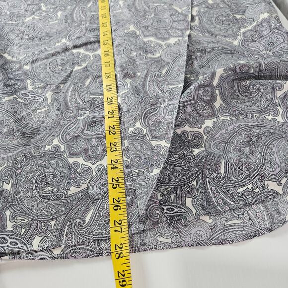 Lauren Ralph Lauren Romantic Cottagecore Ruffle Front Blouse Paisley XXL Career - Picture 11 of 13